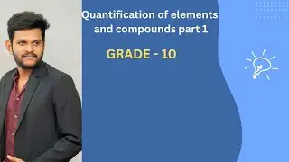 quantification of elements and compounds part 1 grade 10 science