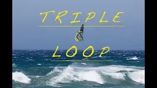 Windsurfing triple loop Attempts  | Ricardo Campello