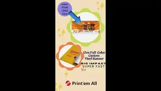 Custom Full-Color 13oz Vinyl Banner