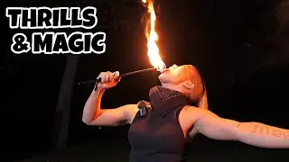 Learning Fire Tricks with Flow Artist SK Kim!