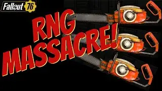 Fallout 76 - Wiggle vs Legendary Crafting: Chainsaws