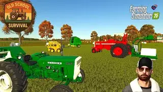 I Start a Silage Operation?  | Old School Survival EP11 | FS25