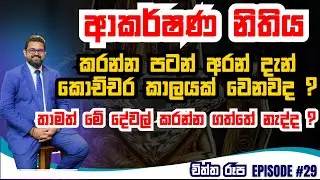 චිත්ත රූප | Episode 29 #lawofattraction #charanagunawardhana #gratitude