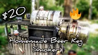 Beer Keg Offset Smoker
