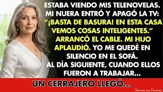 Mi Nuera Apagó La TV Mientras Veía Novelas: 