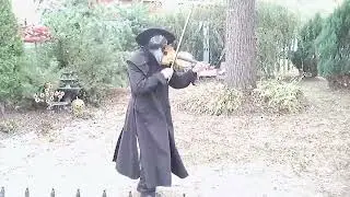 Dr. Schnabel: The Fiddling Plague Doctor - Crazy Man Plays Fiddle