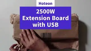 Hoteon Extension board  | 2500W with USB | Unboxing