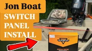 Auxbeam Switch Panel Install On Boat. Watch Before You BUY