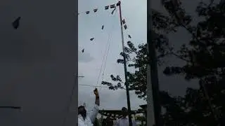 Deshudhora first time flag hoisting