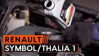 Cómo cambiar la aceite de motor y el filtro de aceite en RENAULT SYMBOL/THALIA 1 [ AUTODOC ]