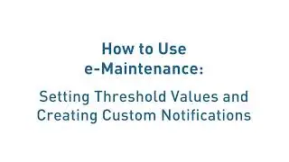 How to Use E-Maintenance Feature | FleetUp