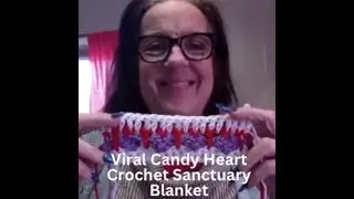 Viral~Original Candy Heart Sanctuary Blanket