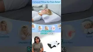 How to Stop Snoring Naturally - Anti Snore Pillow | Memory Foam Butterfly Orthopaedic Neck Pillow