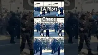 LA Riots ICE Protest!!!!!!! #chaos #protest #immigrants #warzone #latestnews #ice #dhs #police