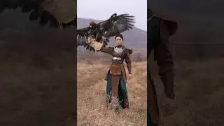 Принцессы Дубая с детства наблюдают за орлами #шорты