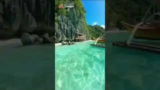 Crystal clear water at Philippines #RoninTravelerswithAlex