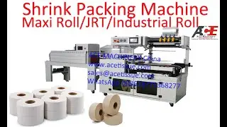 Automatic Kitchen Towel Shrink Packing Machine for Maxi Roll Industrial Roll Tissue✨