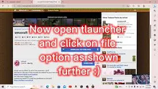 HOW TO IMPORT UWUCRAFT RESOURCE PACK || How to import resource pack in #tlauncherminecraft
