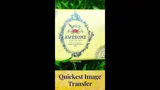 Quick & Easy Image Transfer #shorts