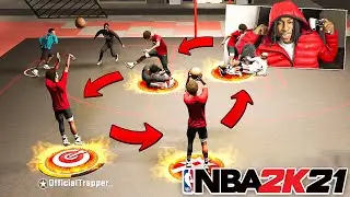 Using Every TAKEOVER W/ My 2 Way Threat In NBA 2k21