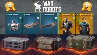 War Robots - DSC Boot Camp Event Crate Opening -7.1 Update Notes || BLAZING H0T #HUNTforDEMETER