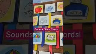 Sound Picture Cards | Phonics Cards #phonics #tlm #preschool #teacher #diy