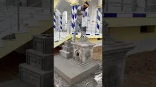 🛕Tulsi Mandir Centring Romoval 👌||#tulsi #tulsimandir #minishortsvlog #shorts #viralvideo #workout