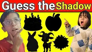 Guess the Shadow | Fun Shadow Game for Kids | Family Fun Time!