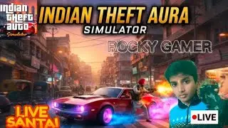 INDIAN THIEF HORROR SIMULATOR GAME LIVE || GTA 5 COPY GAME #LIVE NEW GANGASTER Rocky gamer