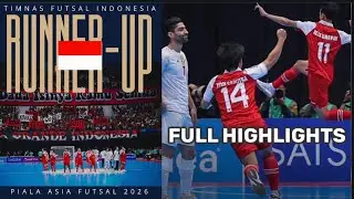 FULL HIGHLIGHT . INDONESIA VS IRAN (5-5) . FINAL AFC ASIAN FUTSAL 2026 . ADU PINALTY