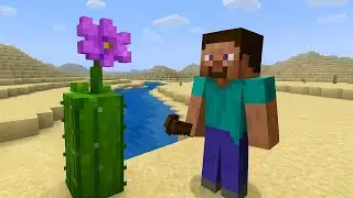 Part 4 I found strange flower in. Desert|| 100 days hardcore Minecraft 