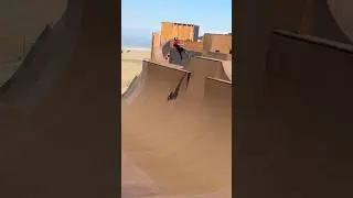 Getting creative on the vert ramp!