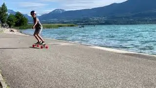 Ldp lac du Bourget + commencal kid bike