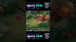 Dyrroth gameplay 2023 || mobile legends || groot mlbb || 1st time play dyrroth#1