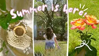 Summer is here!☀️|shopping for summer,self-care,fruits from our garden | Polish-Filipina couple