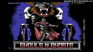 Ghouls 'n Ghosts (C64) - Stage 1 (Intro Loop)