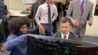 U.S. Transportation Secretary visits Davis Aerospace and Maritime High School