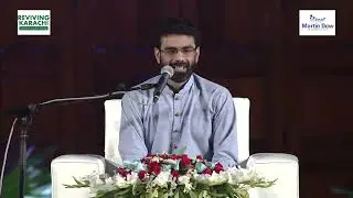 Pakistan's Famous Poet Umair Najmi at CPG Qaumi Mushaira 2019