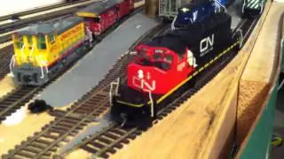 Tour of Ken King's HO Kootenay Western layout
