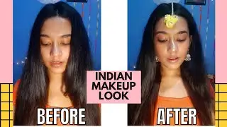 Easy Haldi/Sangeet  Makeup Look for Guest || Affordable Makeup Look ||