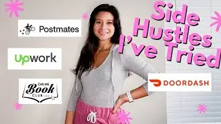 SIDE HUSTLES I TRIED TO PAY OFF DEBT | Upwork DoorDash Postmates OnlineBookClub