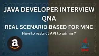 How to give a user access to API in spring boot | Java scenerio based question for experience floks