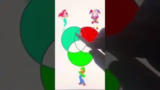 Satisfying color mixing art #art #colormixing #drawing #kpop #fypシ゚viral #music