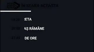 Canale FilmZone (Romania) - Lineup - 09.2025