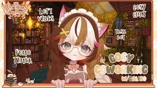 Cosy Co-working w/ Calico ✧ ˖°.