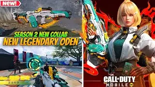 Season 2 Leaks 2026 New Collab!! Legendary Oden & Epic Kestrel+New Street Style | CODM S2 Leaks 2026