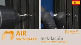 SWISSPACER AIR - Instalación rapida en el sellante