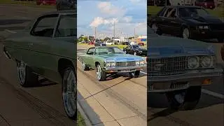 1973 Chevrolet Impala Classic Car Drive By Engine Sound Fort Street Cruise 2024