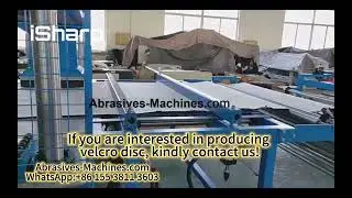 iSharp Abrasive Velcro sanding disc Punching machine