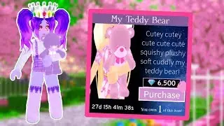 NEW TEDDY BEAR VALENTINES ACCESSORY! Royale High Update